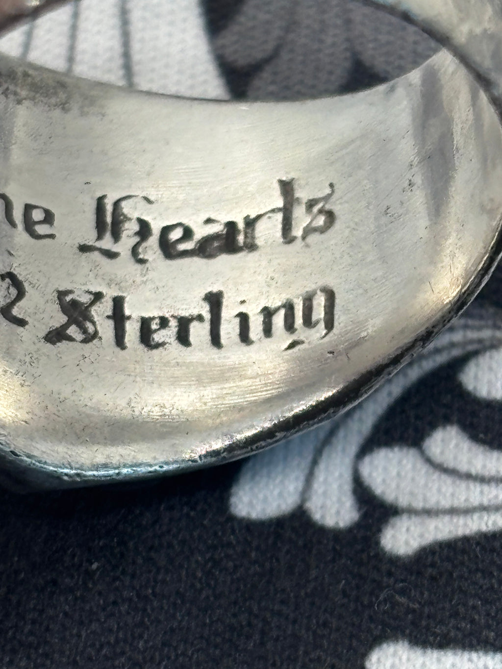 Chrome Hearts Factory Set Diamond Keeper Ring