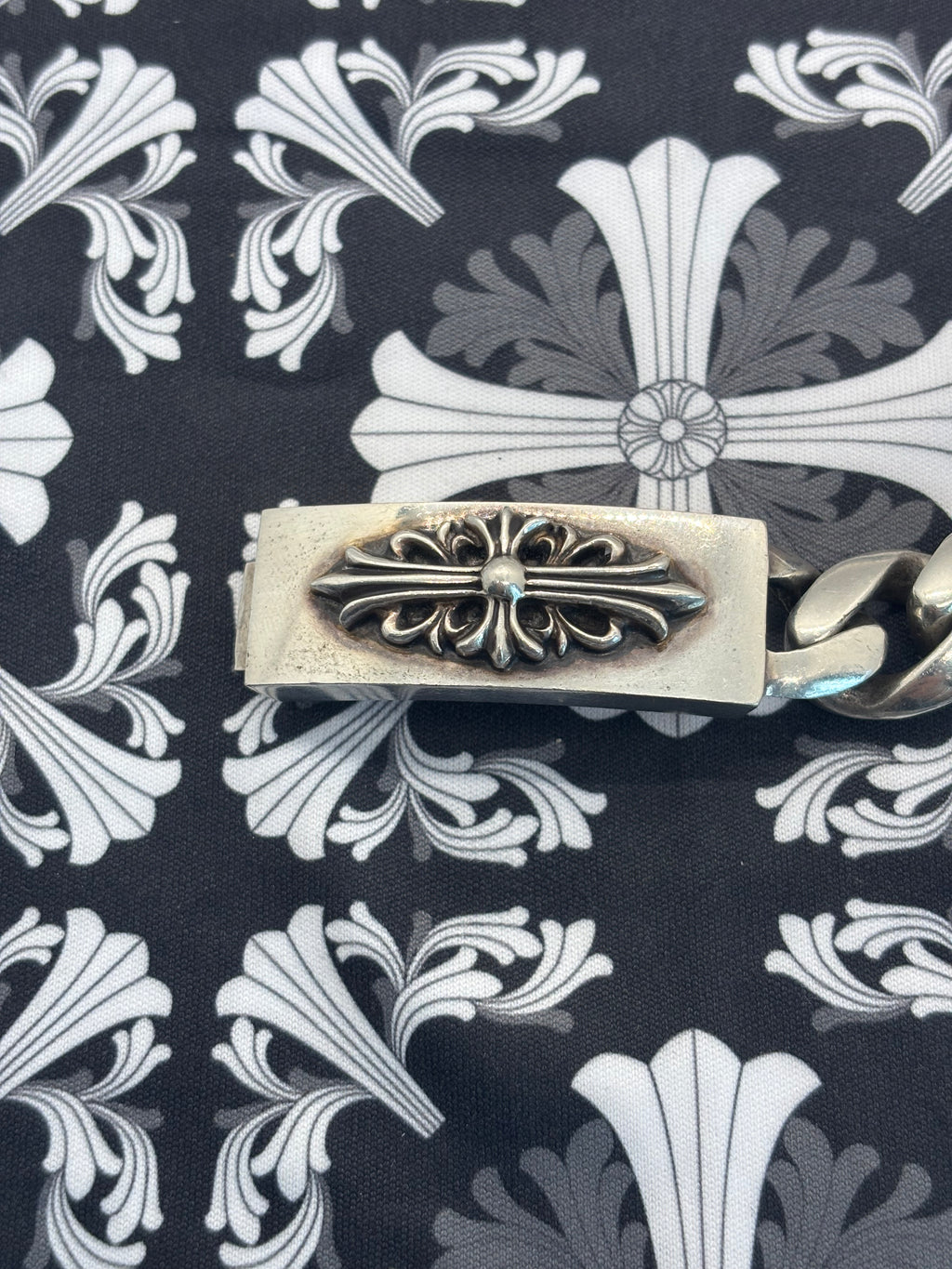Chrome Hearts Floral ID Bracelet