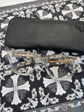 Chrome Hearts Vagillionaire ii Crystal frames