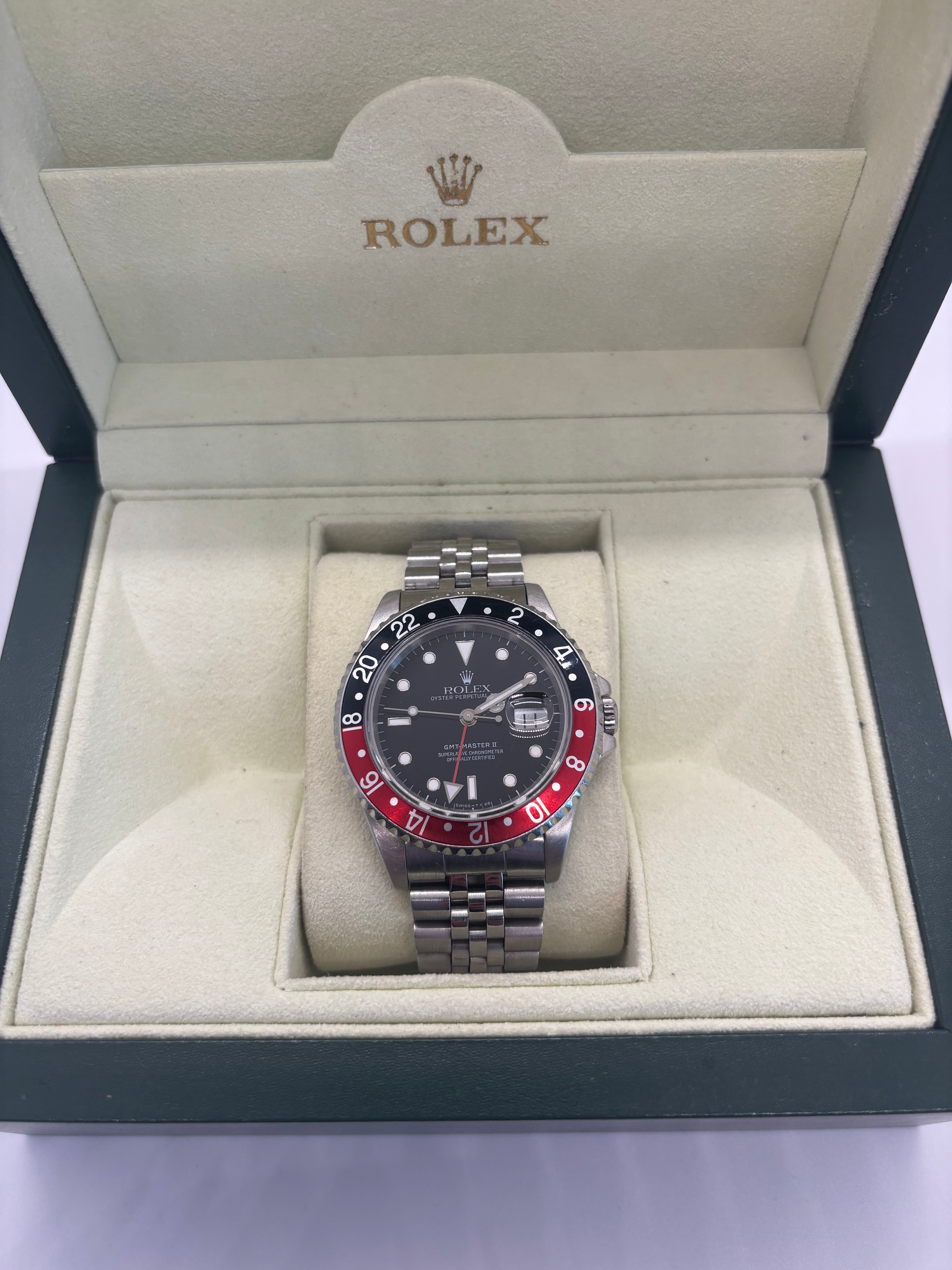 Rolex GMT Master II “Coke” Ref 16710