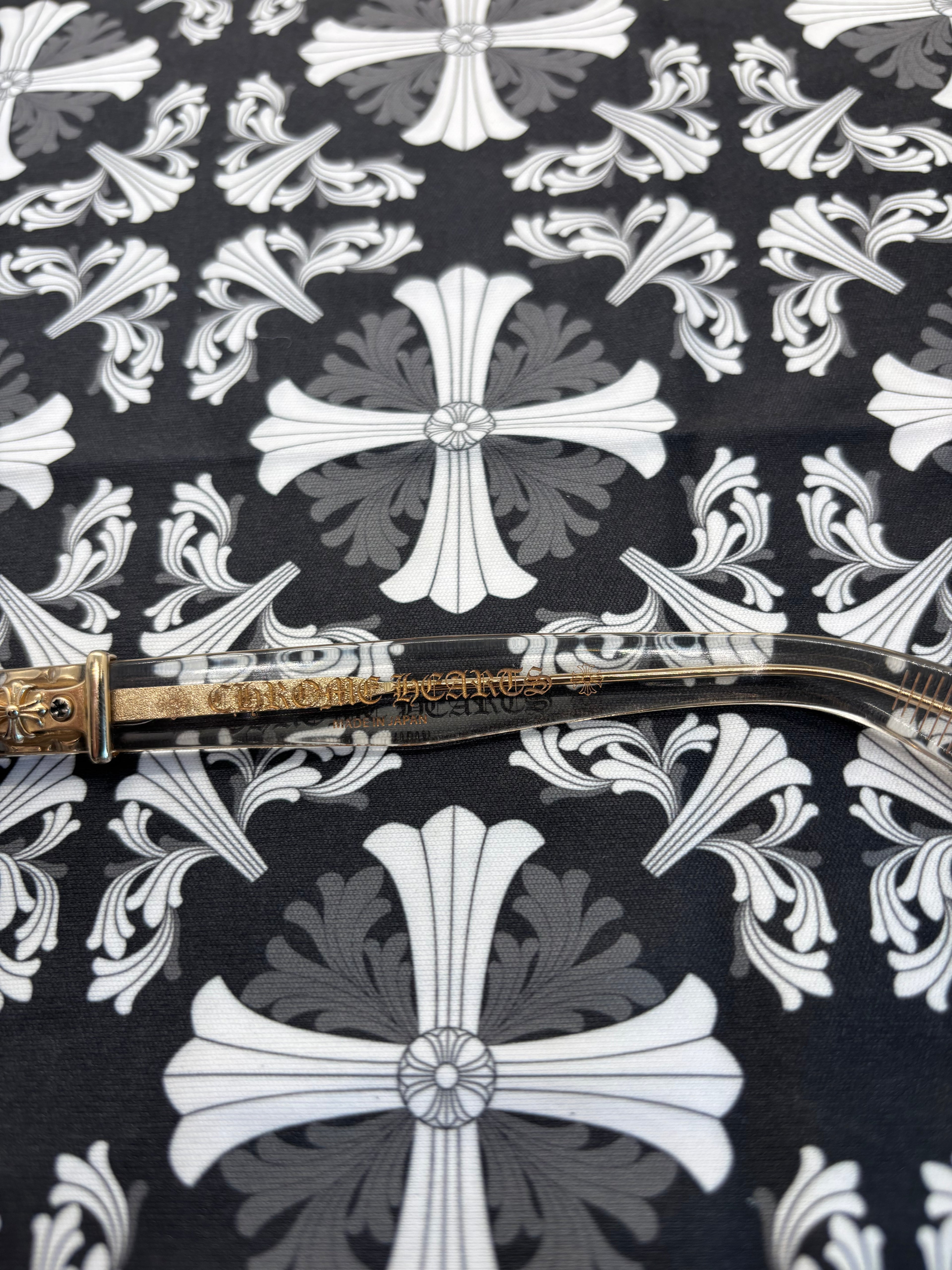 Chrome Hearts Vagillionaire ii Crystal frames