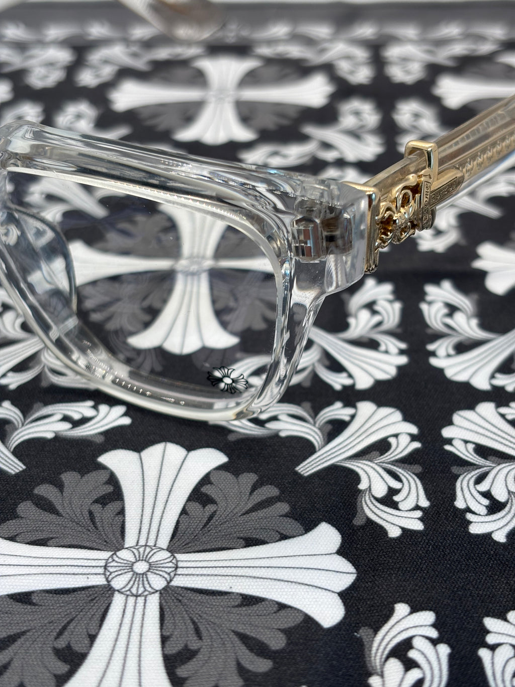 Chrome Hearts Vagillionaire ii Crystal frames