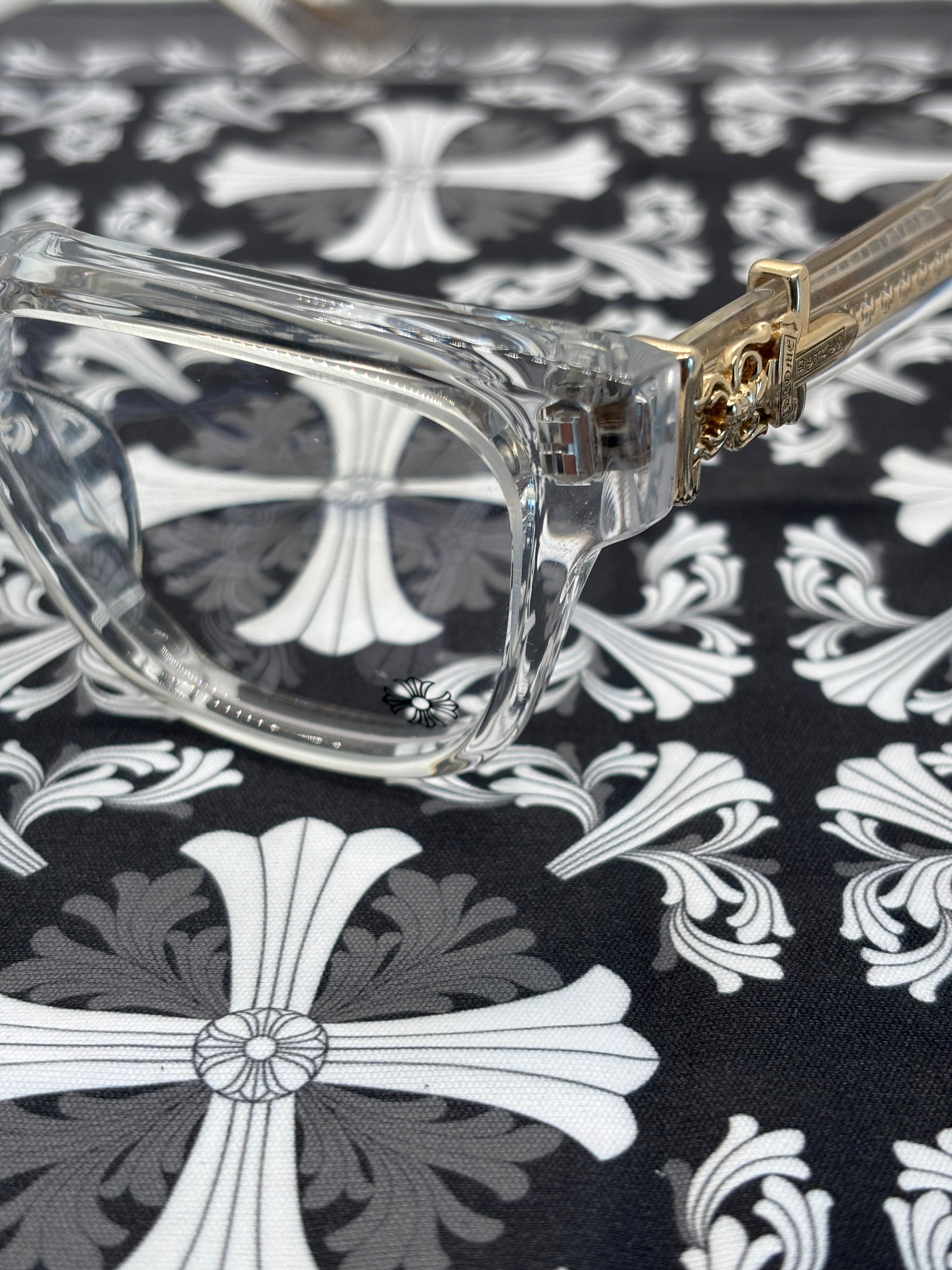 Chrome Hearts Vagillionaire ii Crystal frames