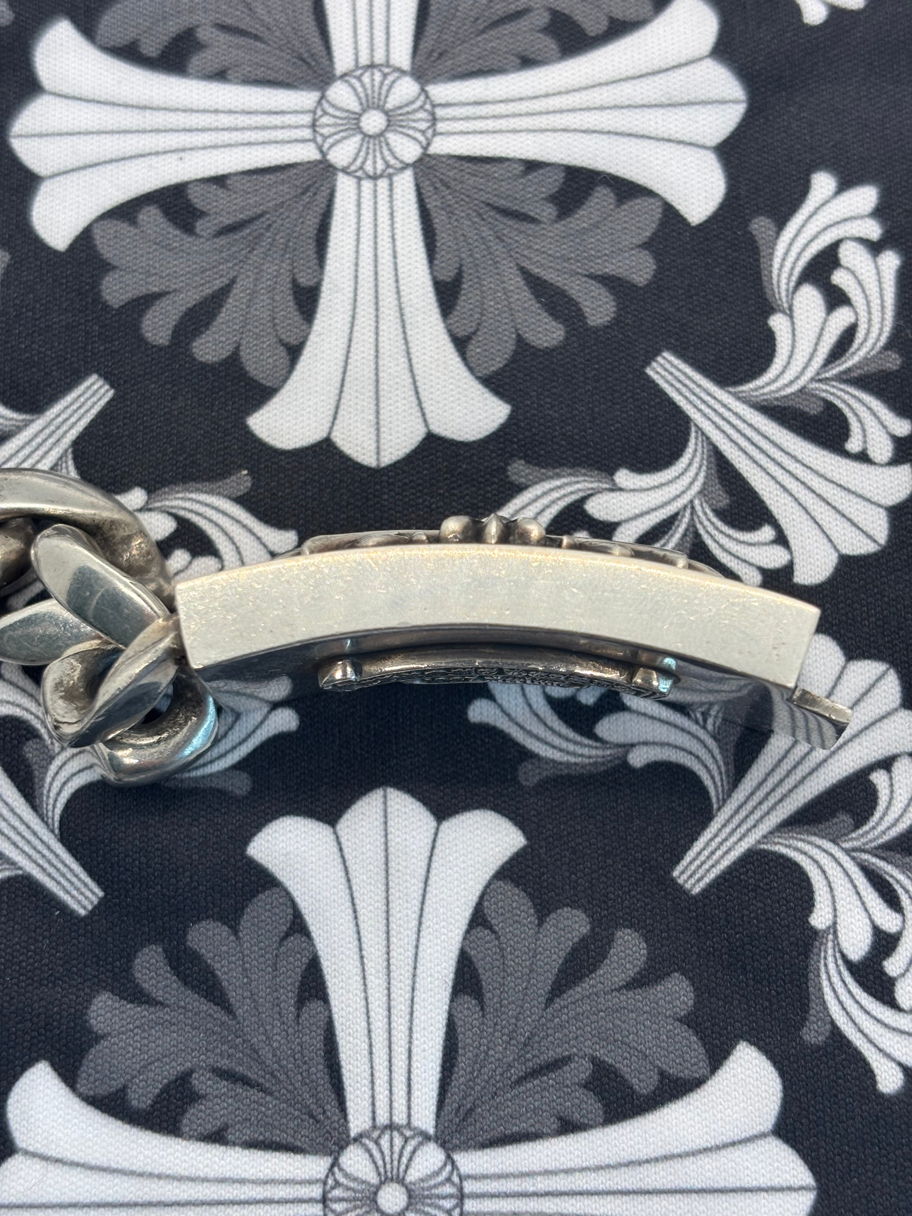 Chrome Hearts Floral ID Bracelet