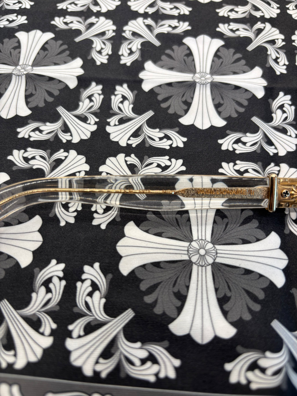Chrome Hearts Vagillionaire ii Crystal frames