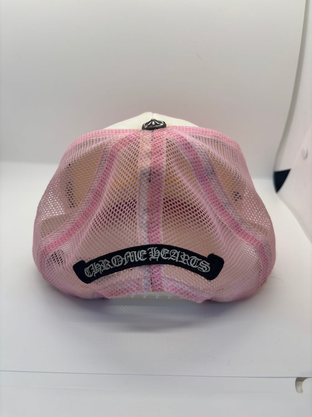 Chrome Hearts Pink Trucker Hat