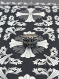 Chrome Hearts Factory Set Diamond Keeper Ring