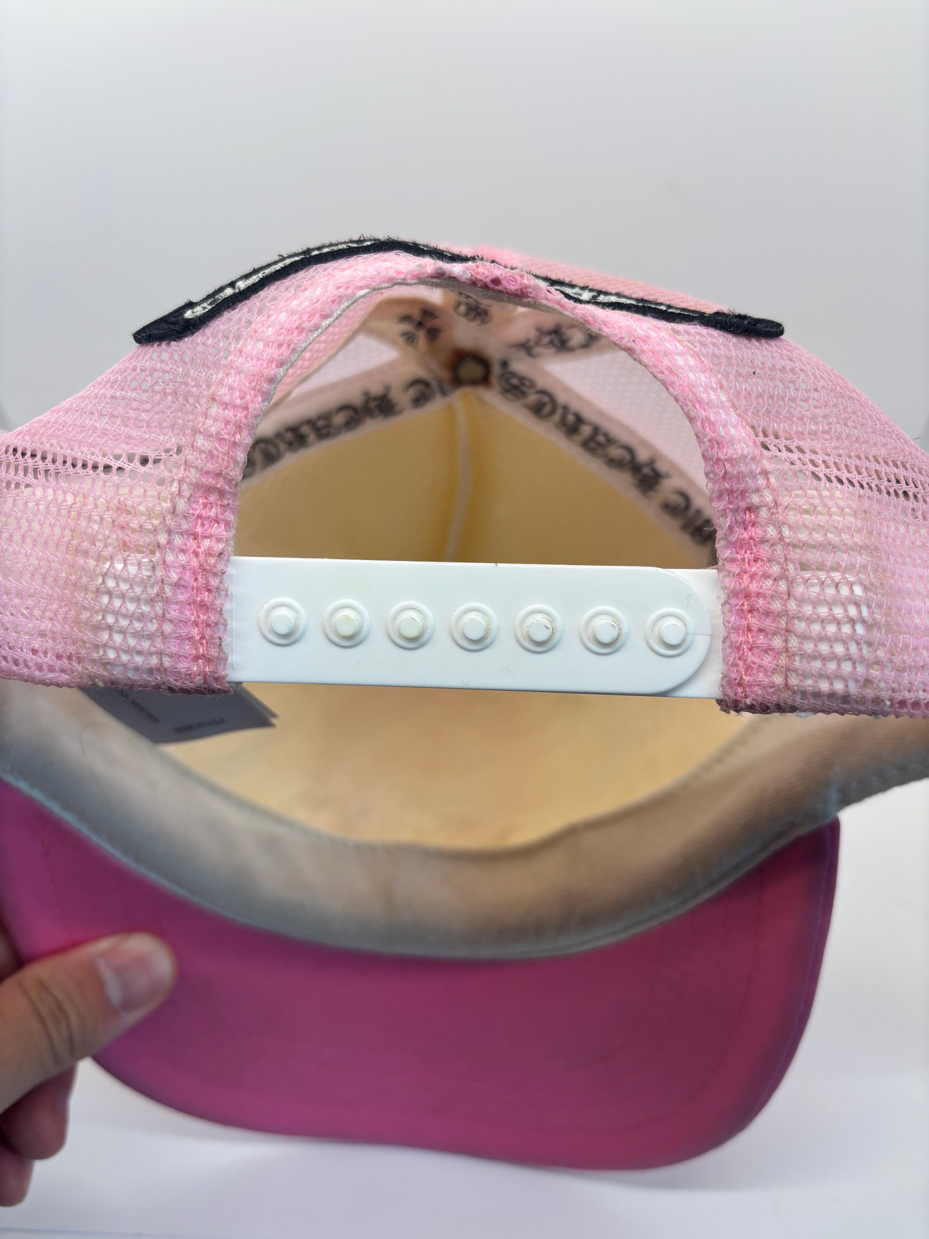 Chrome Hearts Pink Trucker Hat