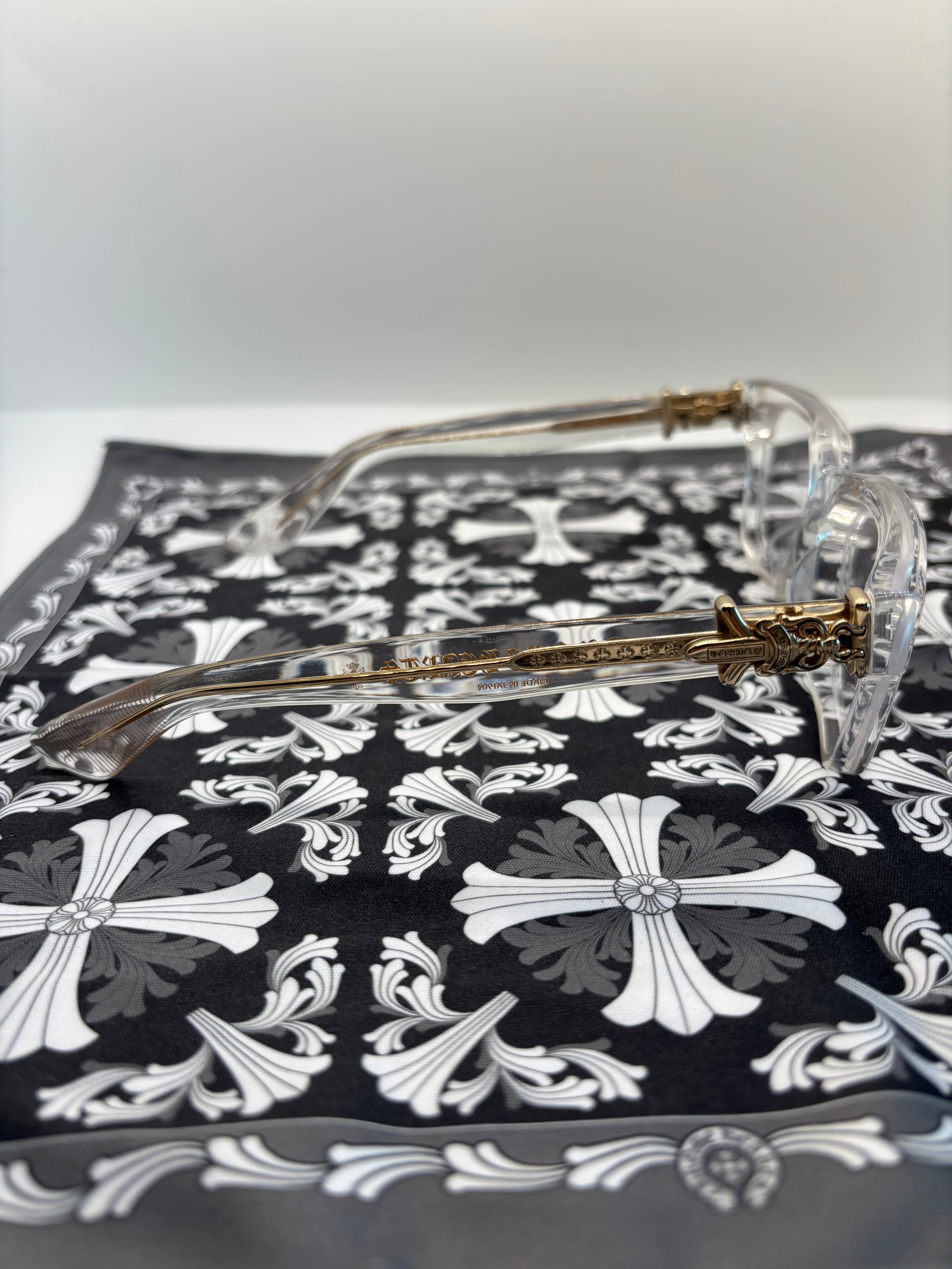 Chrome Hearts Vagillionaire ii Crystal frames