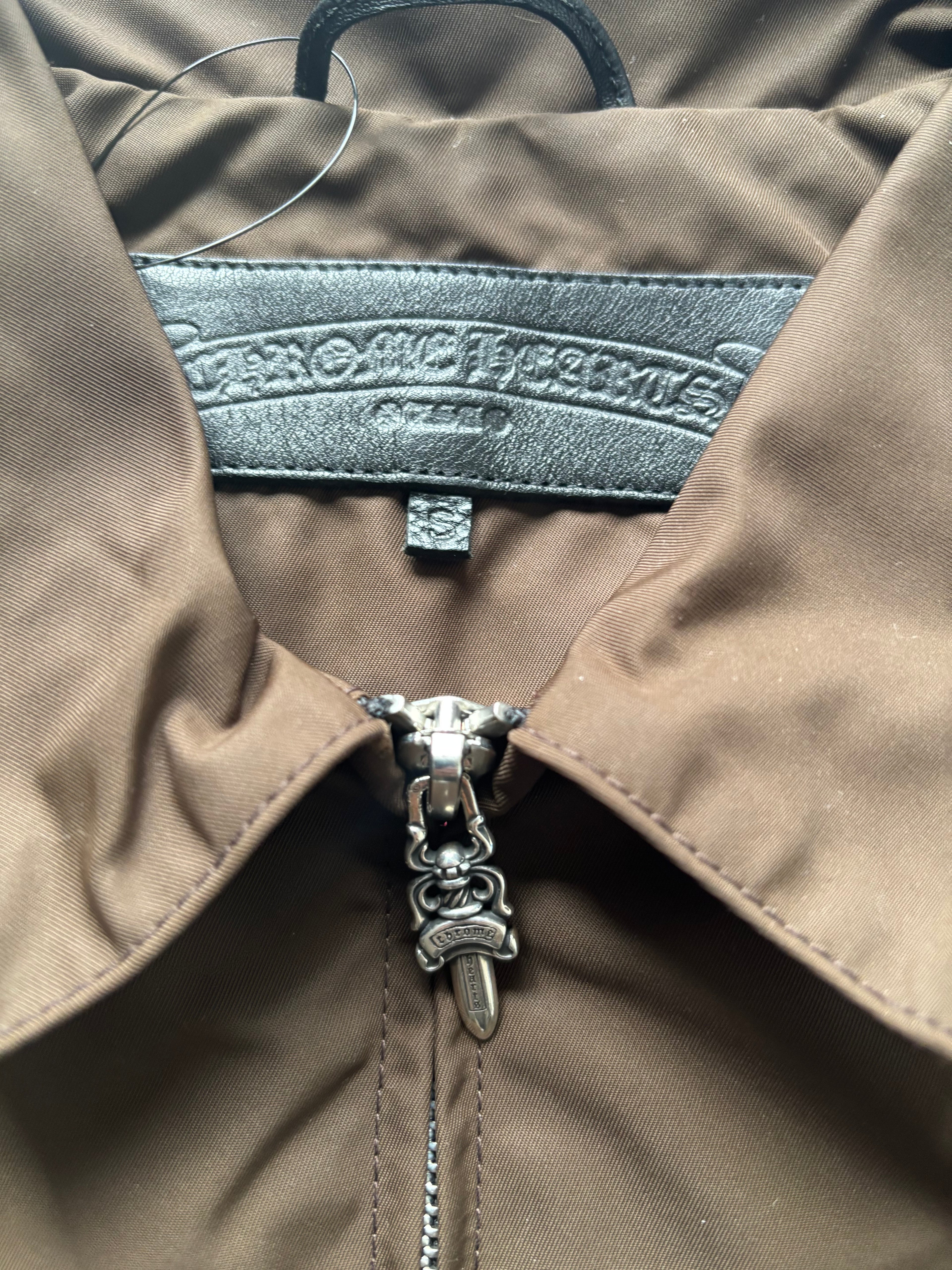 Chrome Hearts Brown Nylon Carpenter Jacket