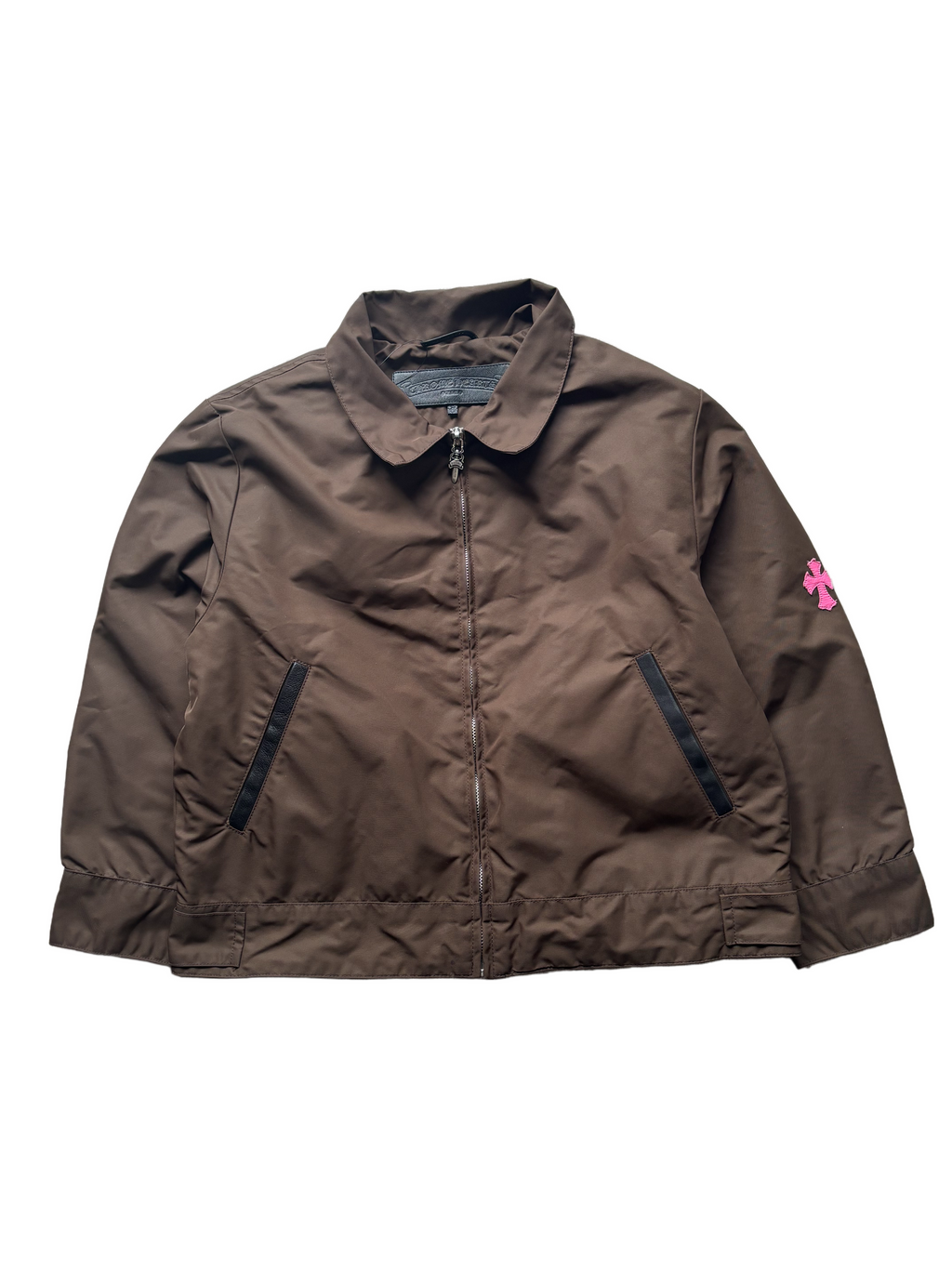 Chrome Hearts Brown Nylon Carpenter Jacket