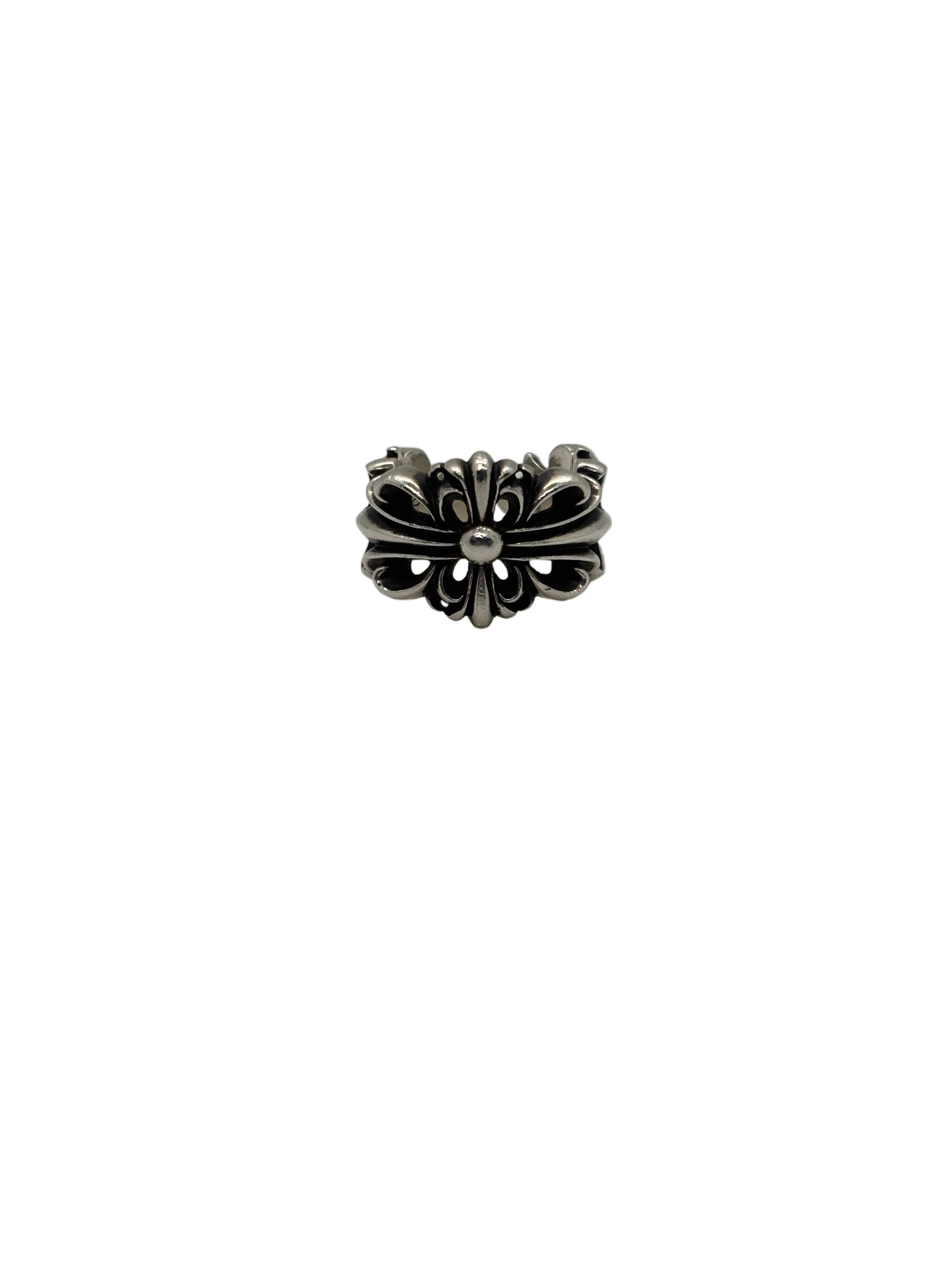 Chrome Hearts Double Floral Ring