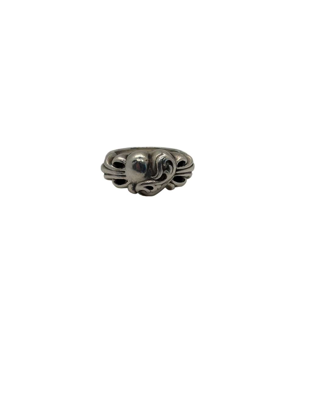 Chrome Hearts Floral Heart Ring