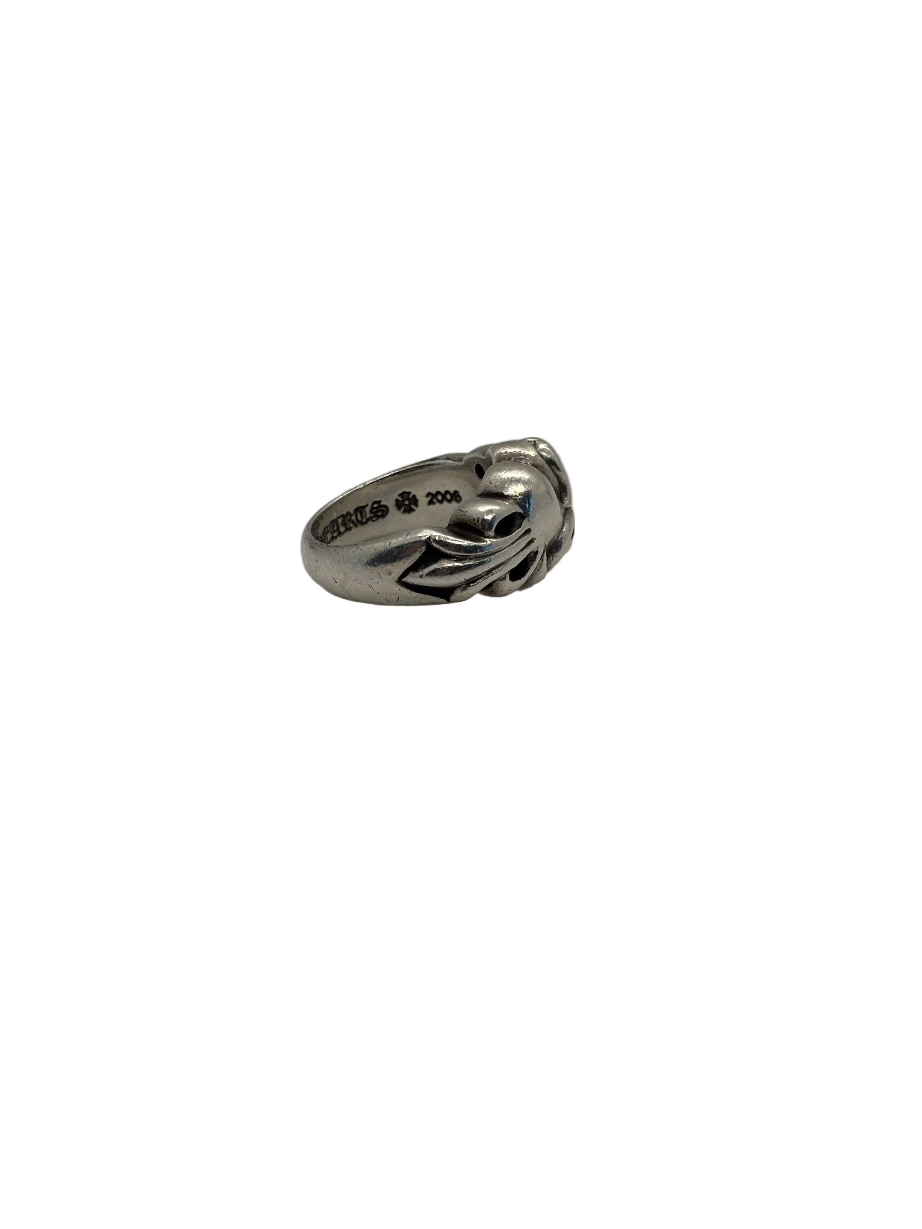 Chrome Hearts Floral Heart Ring