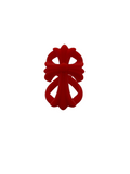 Chrome Hearts Red Silicone Infinity Ring