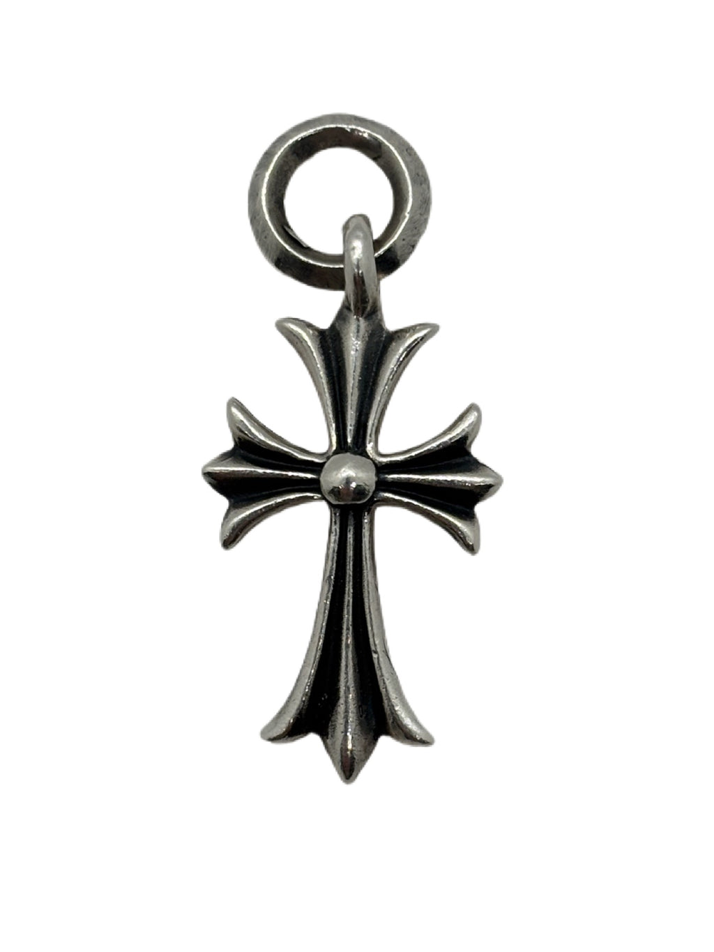 Chrome Hearts Saphire Paved Tiny Cross
