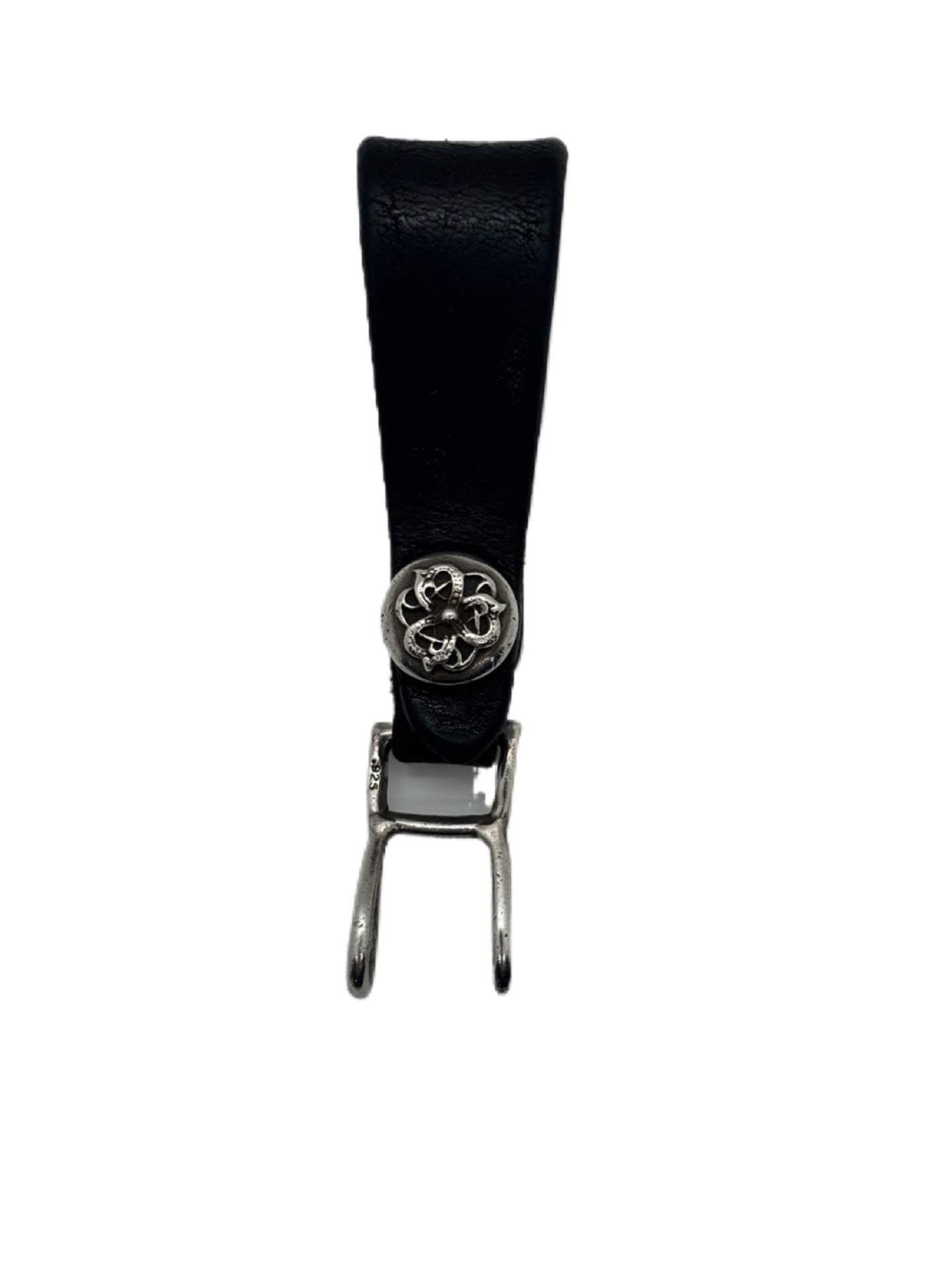 Chrome Hearts Celtic Ball Leather Belt Loop