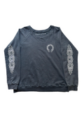 Chrome Hearts FNF CH USA Floral Crewneck