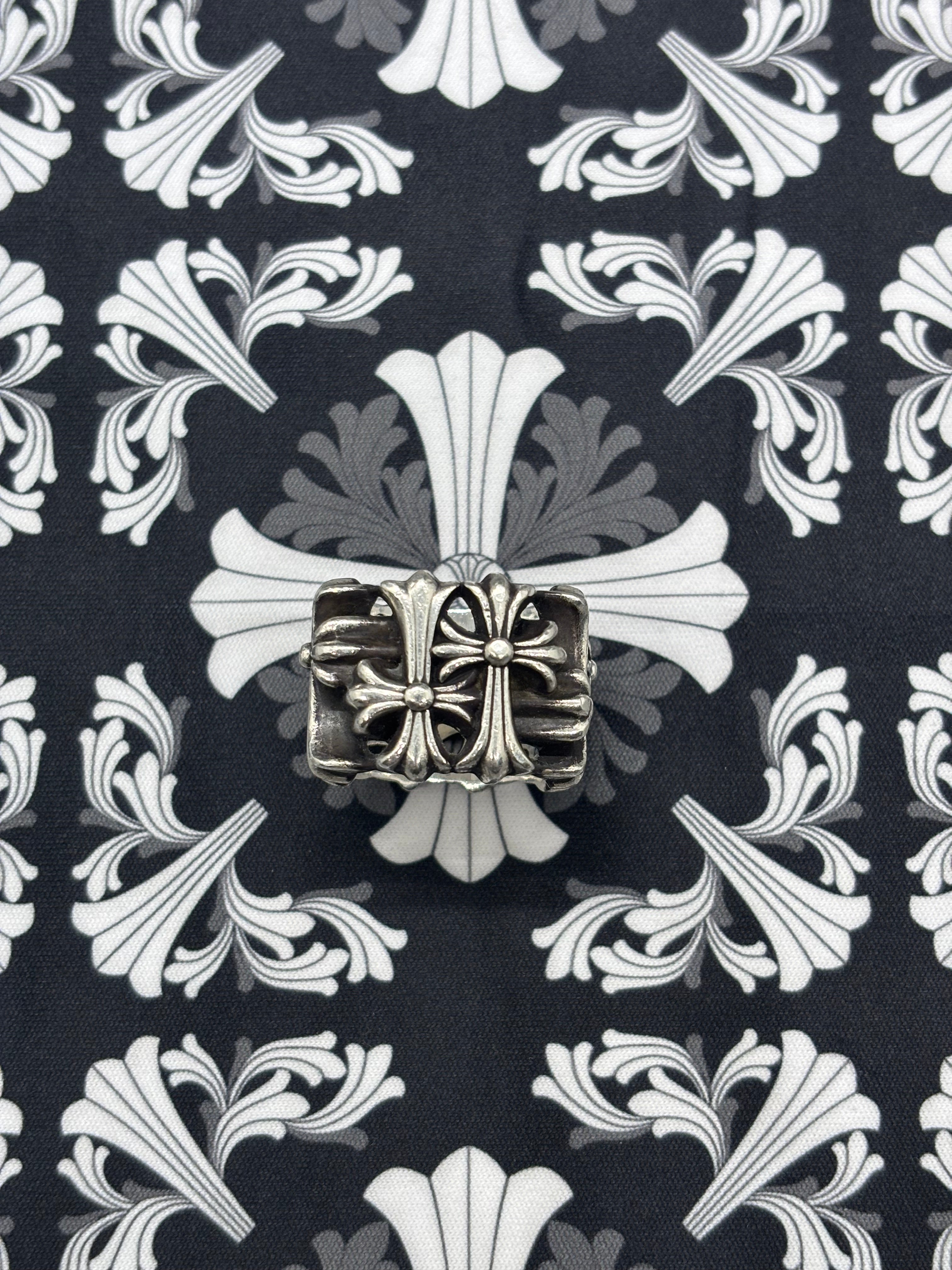 Chrome Hearts Square Cemetery Ring