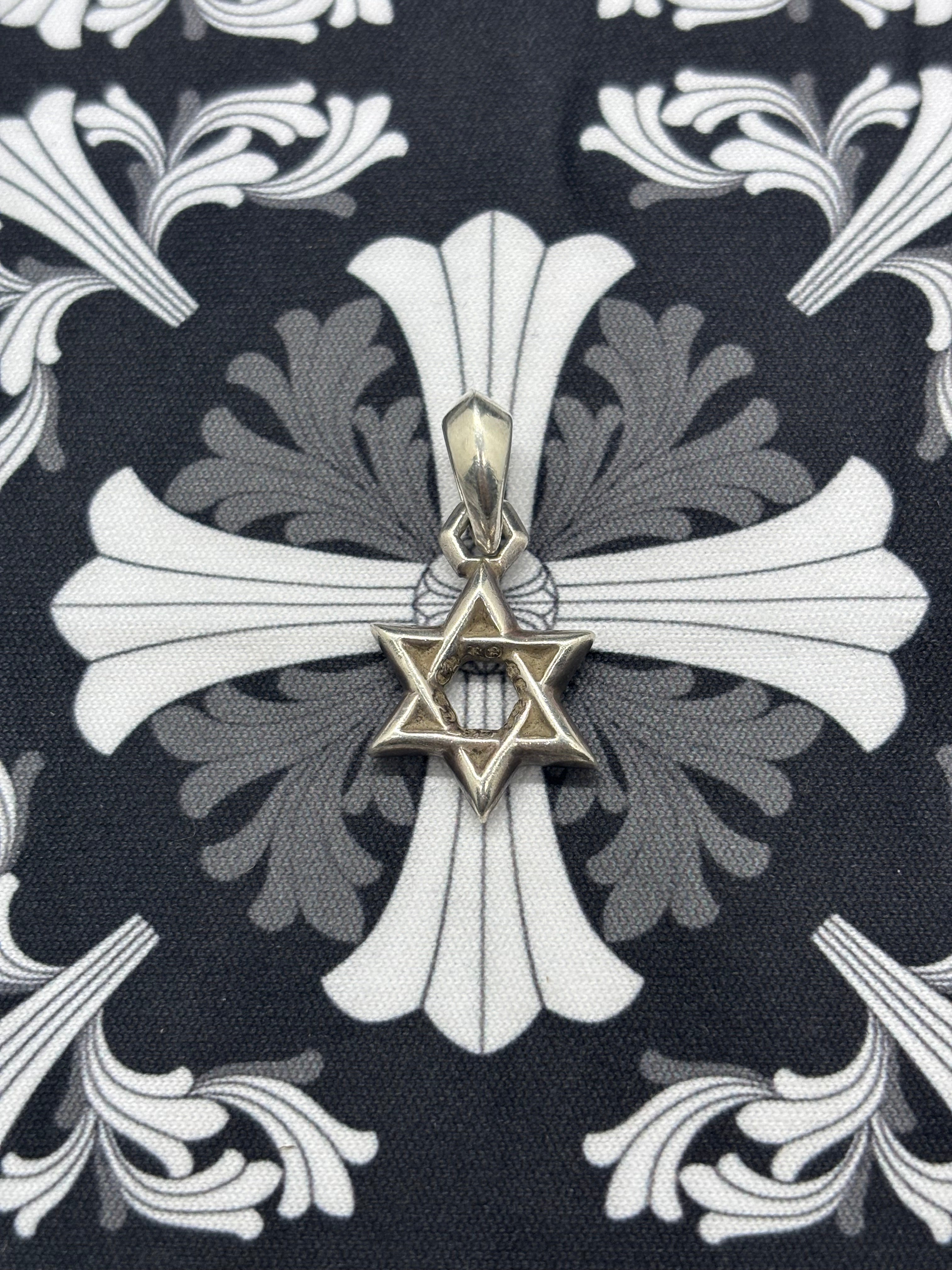 Chrome Hearts Star Of David Pendant