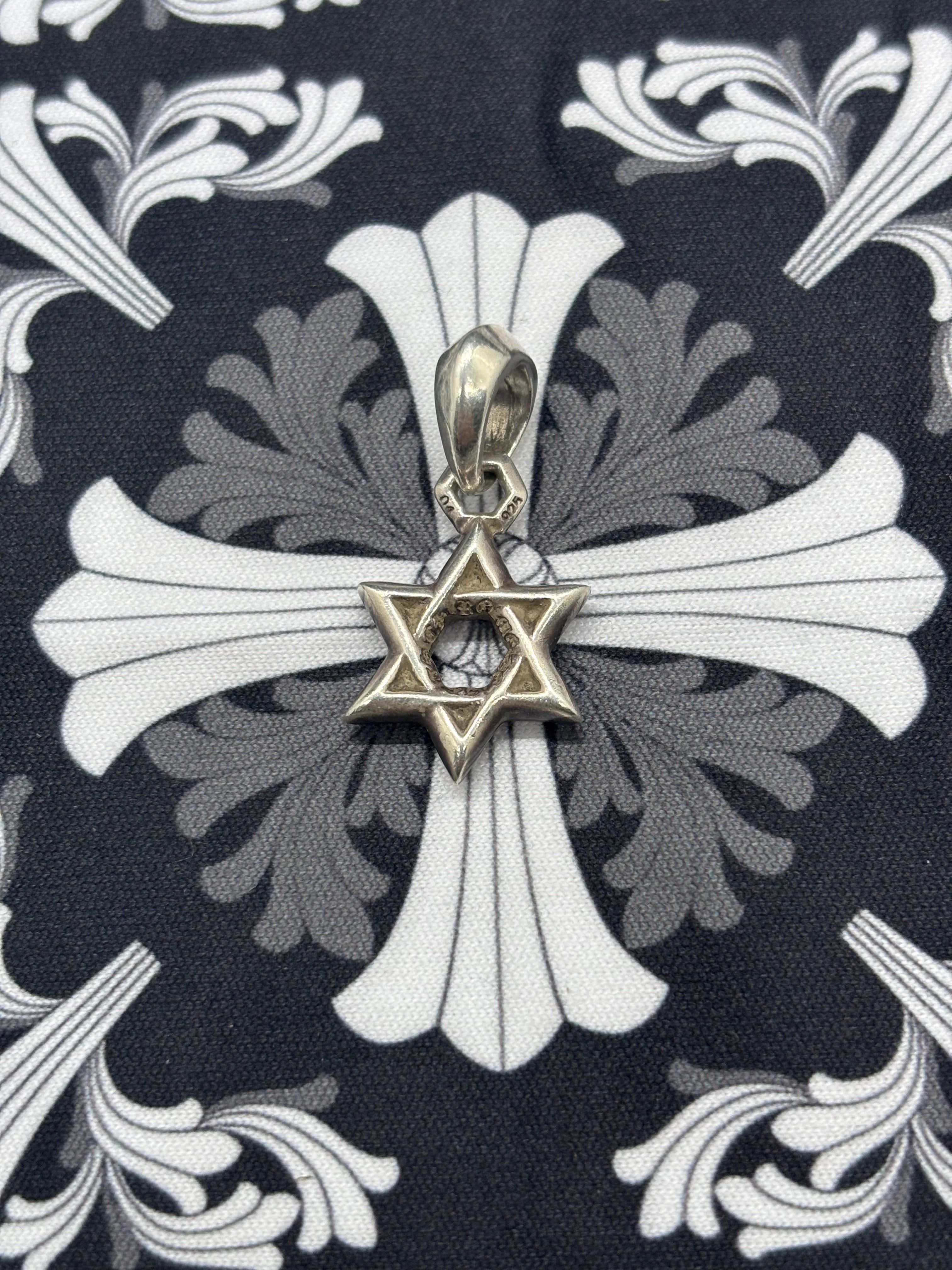 Chrome Hearts Star Of David Pendant